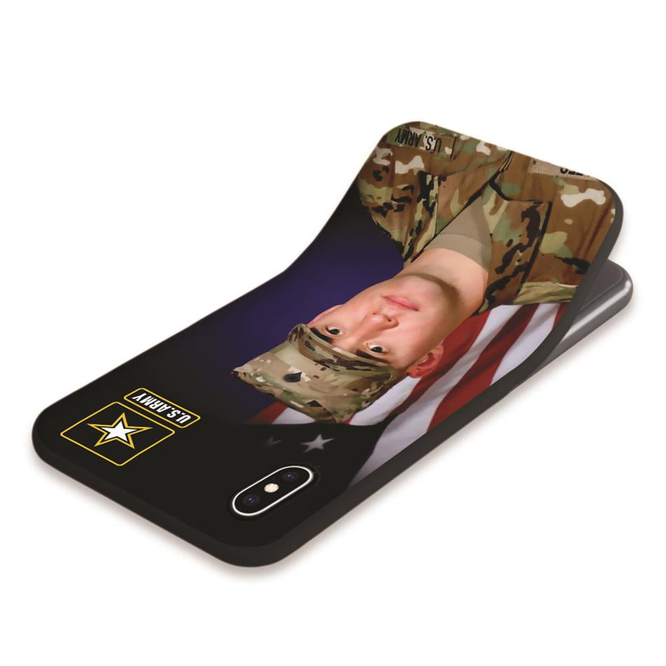 Custom Photo Phone Case Gift For Proud Military Mom Dad Grandma Family Members H2511 Trna