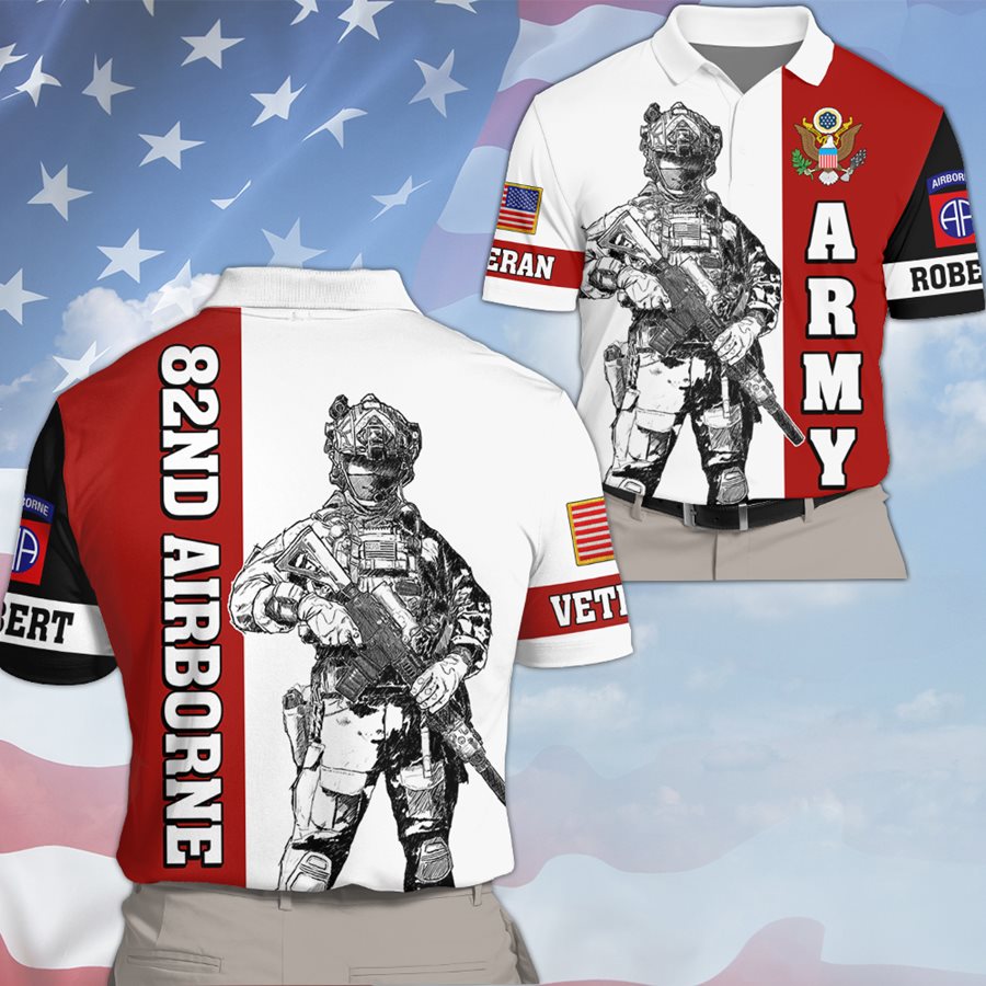 Personalized All Military Branches Division Custom All Over Print Shirt Hoodies Gift For Soldier Veteran H2511 Trna