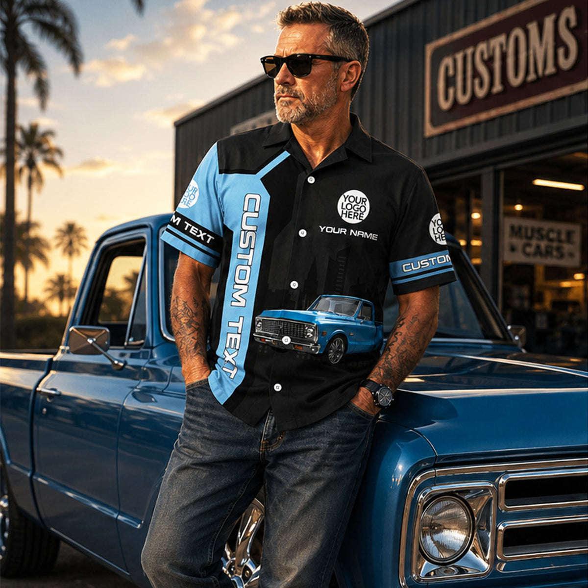 This Is How I Roll - Custom Pickup Truck Photo Hawaiian Shirts - Gift For Car Lovers A2110 Pt99