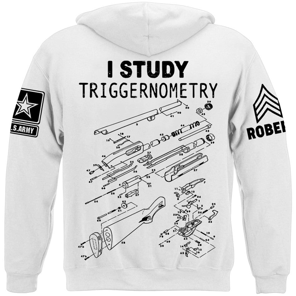 Remington 870 Schematic I Study Triggernometry Custom Shirt For Veteran H2511