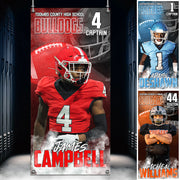 Personalized Player Banner – Perfect for Parents Supporting Their Kids on Game Day Cheering Banner H2511 Trna