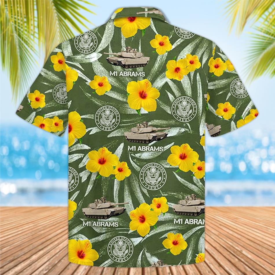 Veteran Hawaiian Shirt Custom Military Vehicle Gift For US Veterans, Veterans Day Shirt Fathers Day Shirt H2511 Trna
