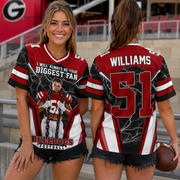 I Will Always Be Your Biggest Fan Personalized All Over Print Football Jersey For Football Mom Grandma Sport Family H2511