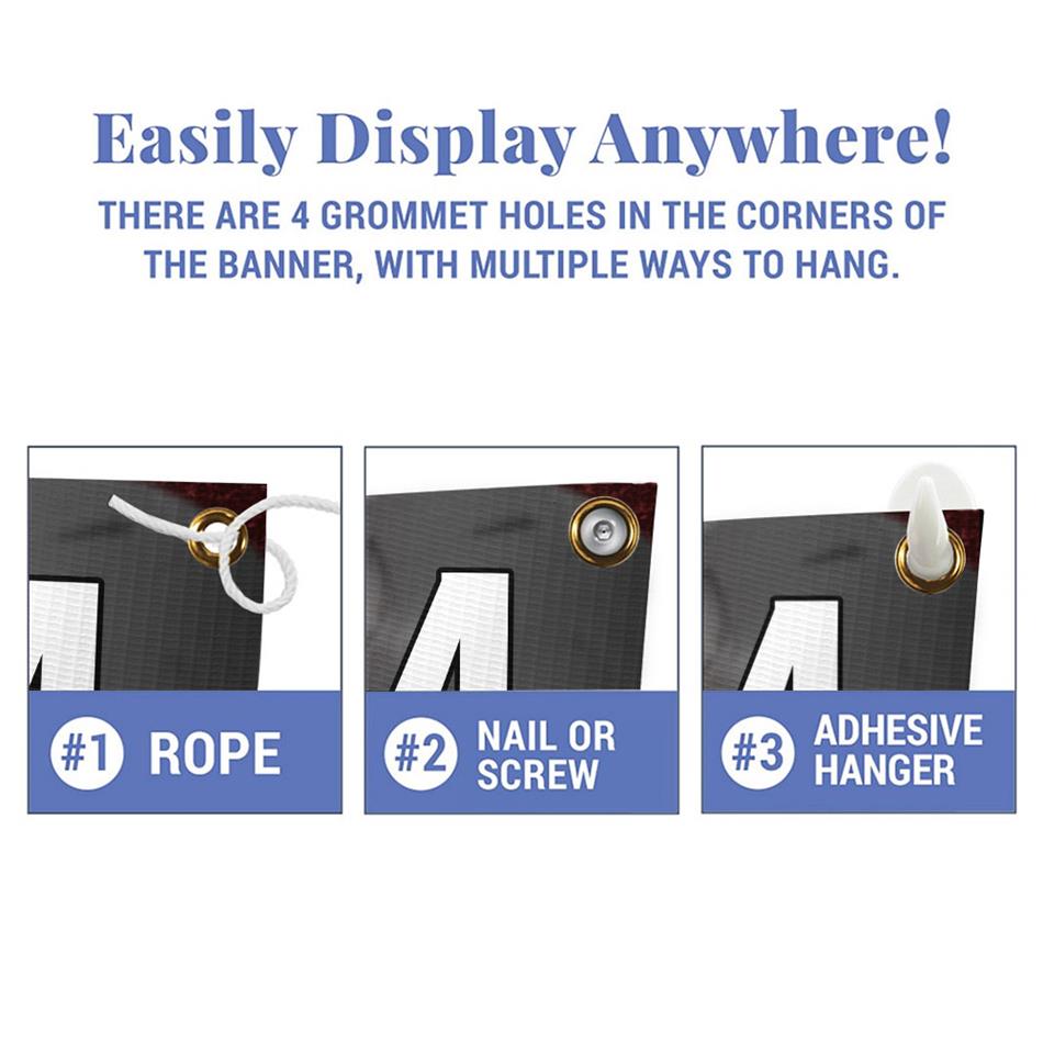Personalized Player Banner – Perfect for Parents Supporting Their Kids on Game Day Cheering Banner H2511 Trna