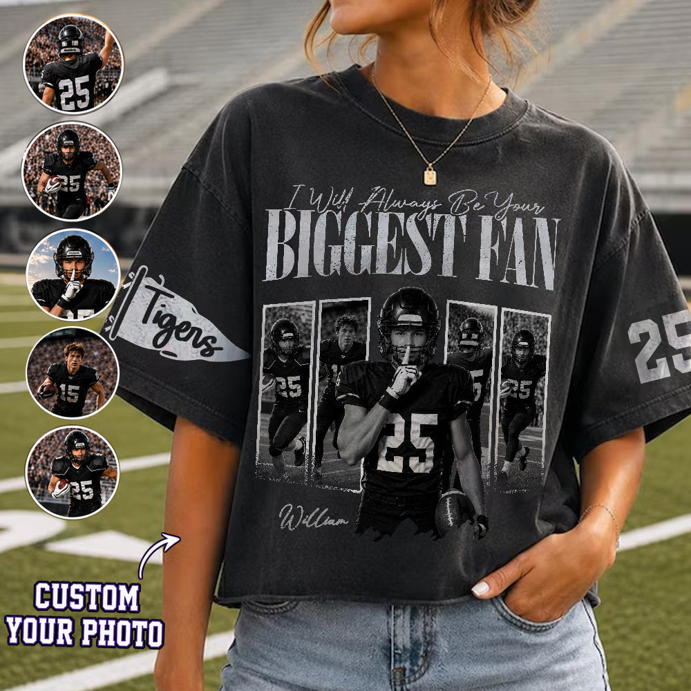 Photo Football GameDay Custom Shirt, Gift For Football Lovers L0411 Nh00