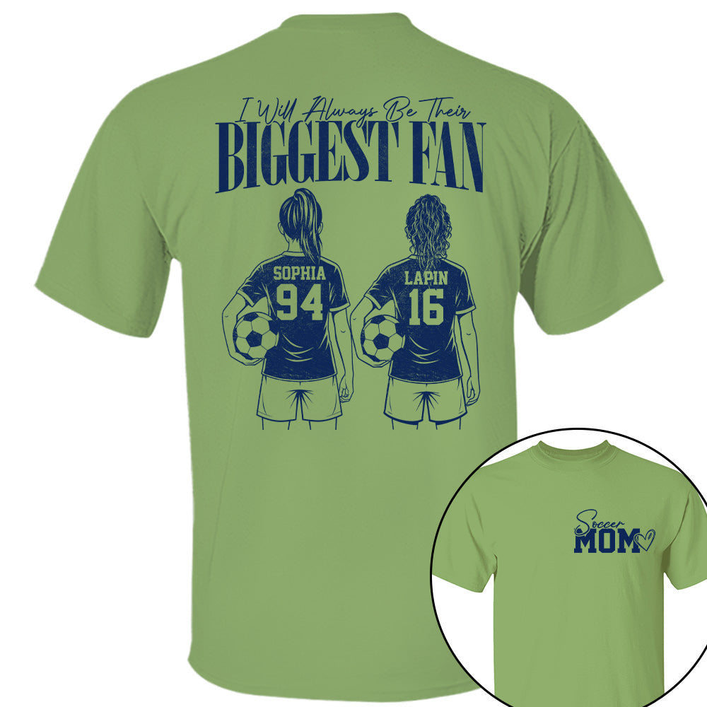 I'll Always Be Your Biggest Fan - Washed Tee Retro Bootleg Shirt For Soccer Players T24