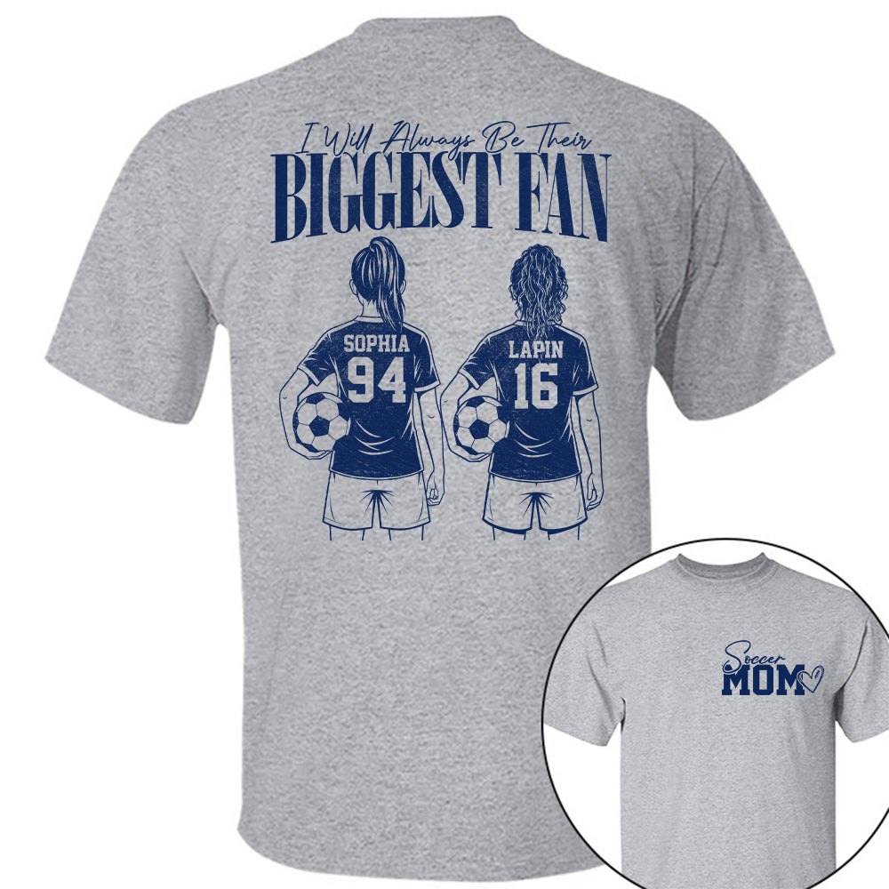 I'll Always Be Your Biggest Fan - Washed Tee Retro Bootleg Shirt For Soccer Players T24