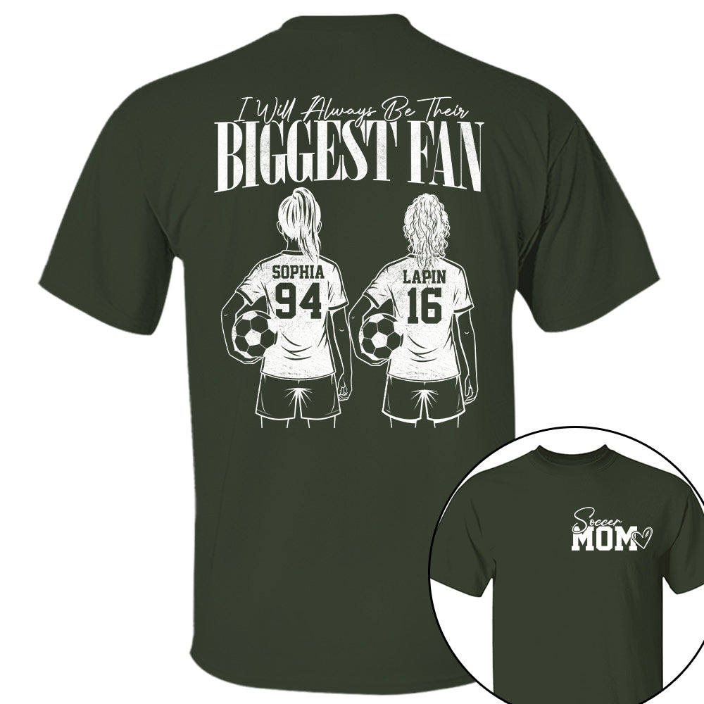 I'll Always Be Your Biggest Fan - Washed Tee Retro Bootleg Shirt For Soccer Players T24