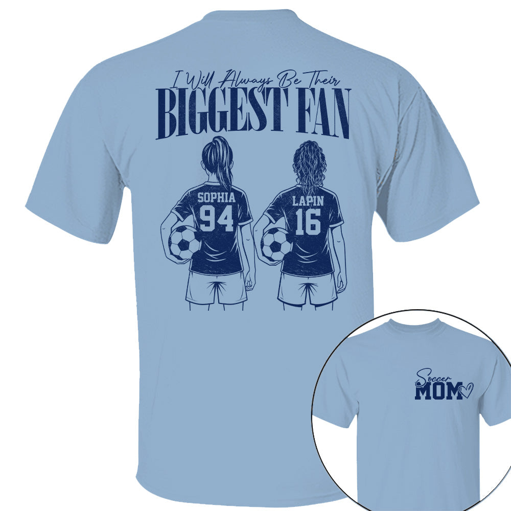 I'll Always Be Your Biggest Fan - Washed Tee Retro Bootleg Shirt For Soccer Players T24