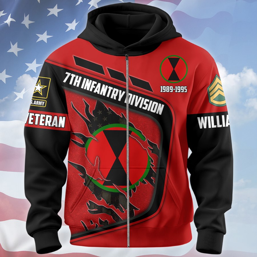 Personalized Military Veteran Shirt Proudly Served Duty Honor Country All Over Print Shirt Custom Division All Branches H2511 Trna