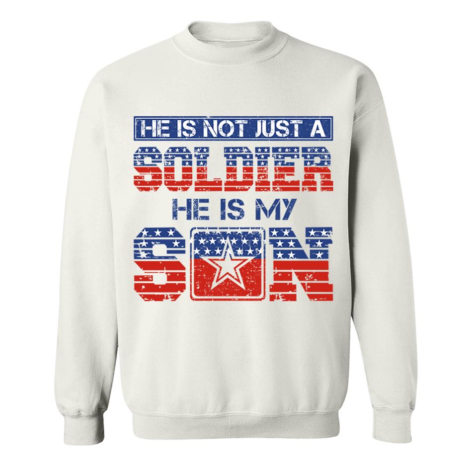 He Is Not Just A Soldier He Is My Son 4th July Proud Army Mom Custom Shirt For Proud Military Familes Shirt H2511 Trna