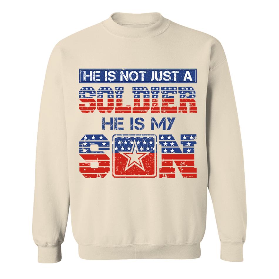 He Is Not Just A Soldier He Is My Son 4th July Proud Army Mom Custom Shirt For Proud Military Familes Shirt H2511 Trna