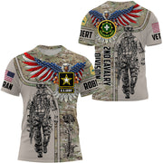 All Over Print Shirt Veteran Gift, Proudly Served Veterans For US Men Military Gifts Ideas Full Size H2511 Do99