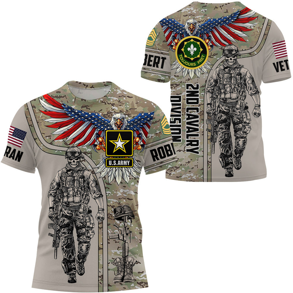 All Over Print Shirt Veteran Gift, Proudly Served Veterans For US Men Military Gifts Ideas Full Size H2511 Do99