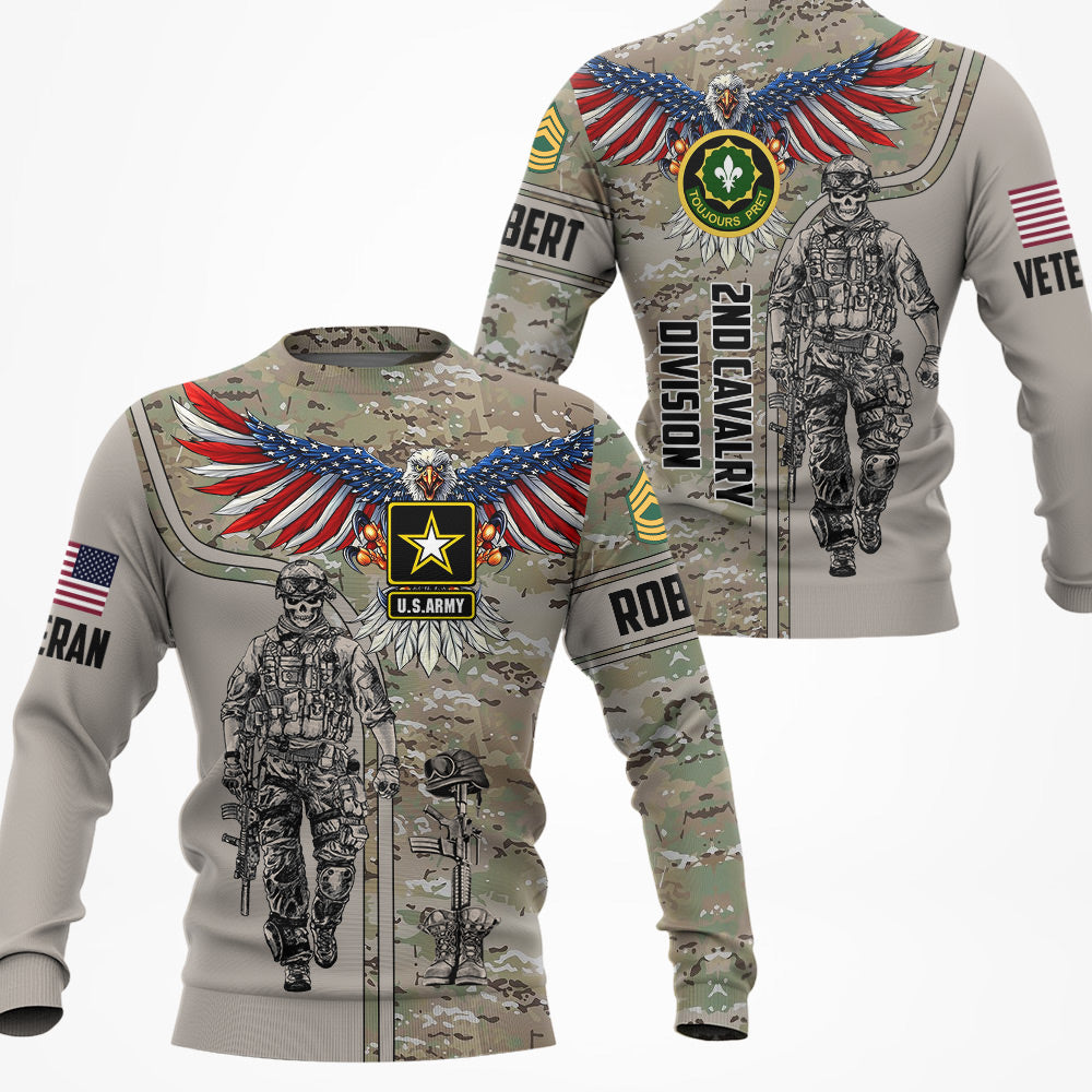 All Over Print Shirt Veteran Gift, Proudly Served Veterans For US Men Military Gifts Ideas Full Size H2511 Do99