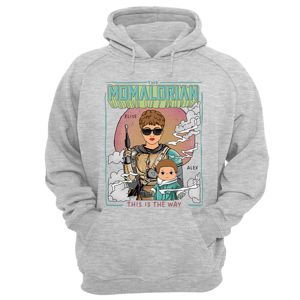 Personalized Retro The Momalorian This Is The Way Shirt Gift For Mom