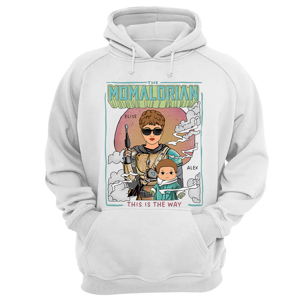 Personalized Retro The Momalorian This Is The Way Shirt Gift For Mom