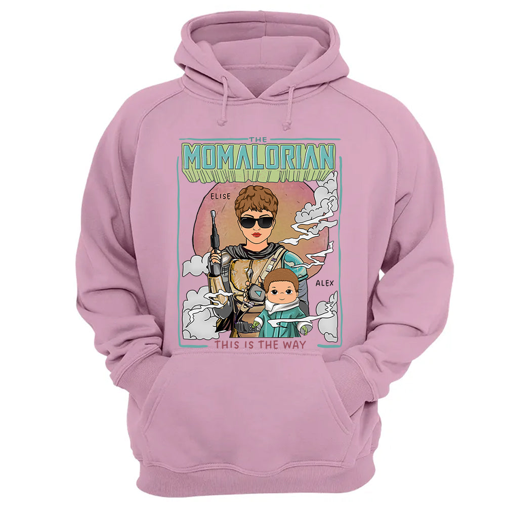 Personalized Retro The Momalorian This Is The Way Shirt Gift For Mom