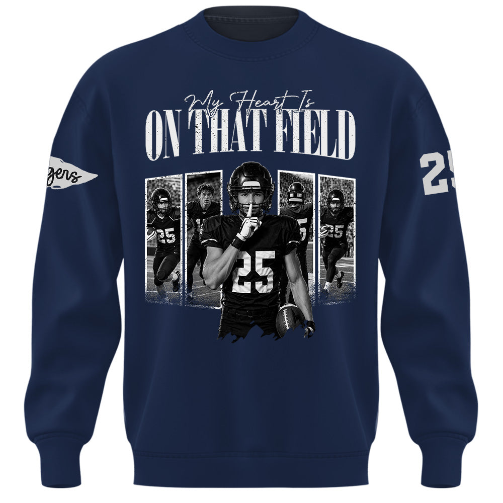 Photo Football GameDay Custom Shirt, Gift For Football Lovers L0411 Nh00