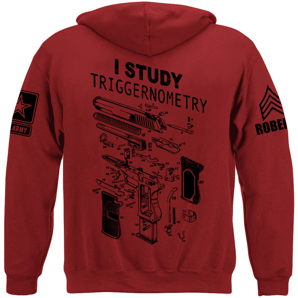 I Study Triggernometry Custom Shirt For US Military Veteran H2511
