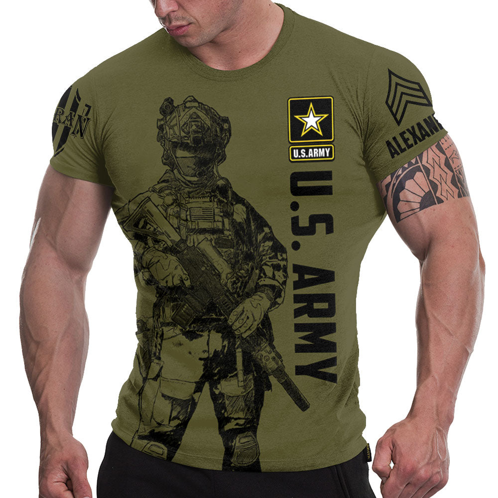 I Didn't Serve This Country For Pussies To Tell Me That I Should Be Politically Correct Personalized All Over Print Shirt For Veteran H2511