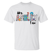 Personalized Teacher's Name Read Across America Teacher Things 1 Thing 2 Shirt H2511 Hn01