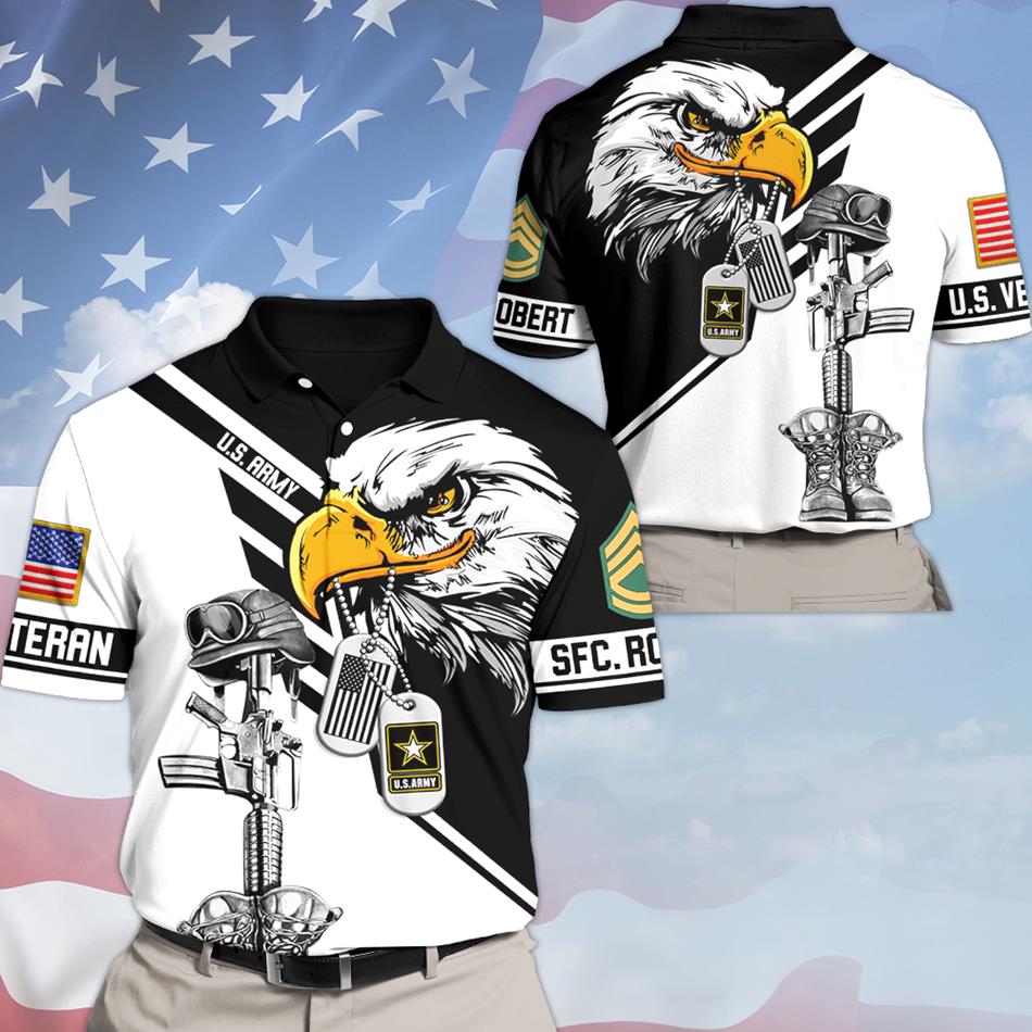 Veterans Day Men's Patriot Patriotic Veteran Graphic Eagle National Flag T shirt Patriotic All Over Print Shirt H2511 Trna