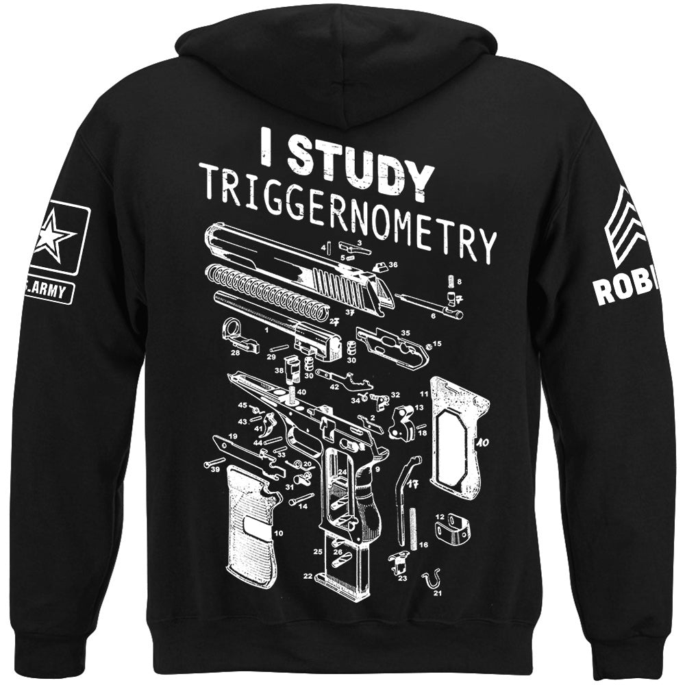 I Study Triggernometry Custom Shirt For US Military Veteran H2511 vr2