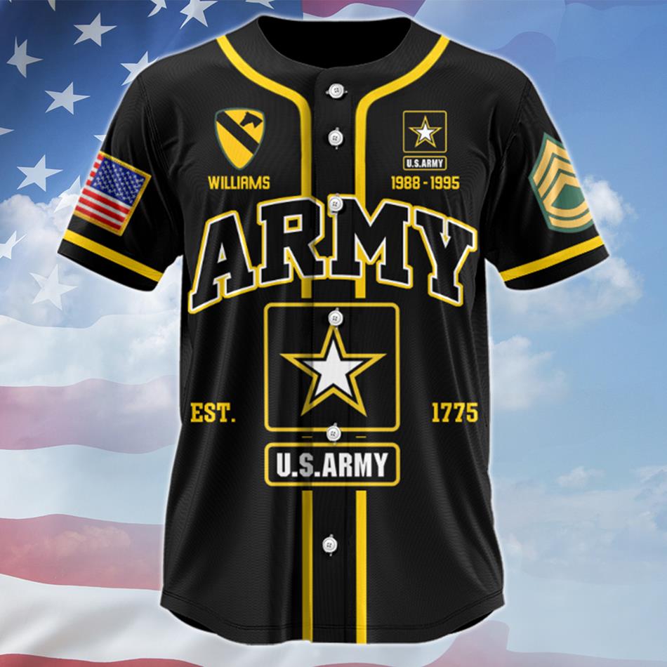 It Was Once My Life I Will Always Be Proud Of It Premium US Military Baseball Jersey For Military Retirement Veteran Dad Grandpa H2511 Trna