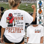 Custom Football Mom Shirt, Game Day Gift L0411 Hv01