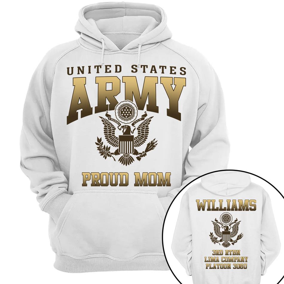 United States Military Proud Mom Dad Grandma... Custom For All Family Members Shirt Military Graduate Day Family Shirt H2511 Trna