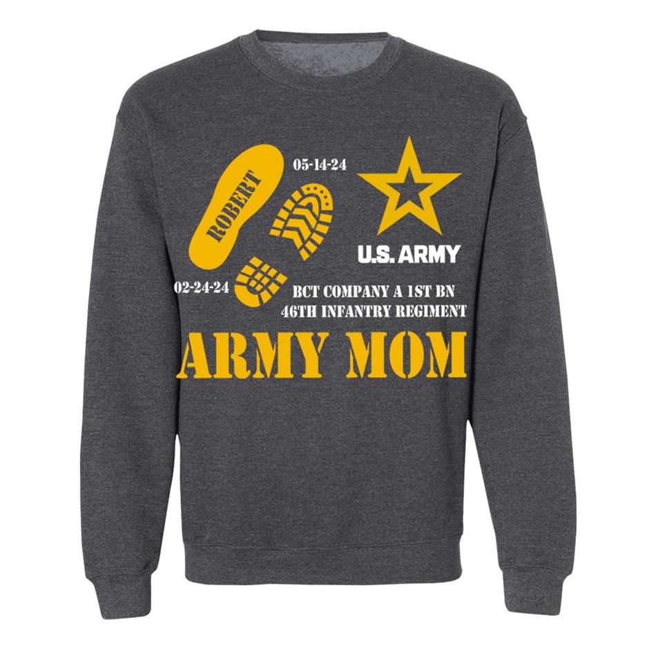 Custom Recruit Training Unit Designation Shirt For Soldier Army Mom Dad Grandpa Military Graduation Family Shirt H2511 Trna
