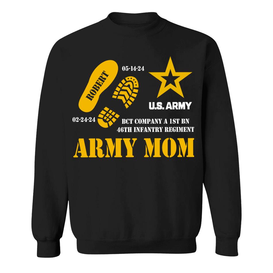 Custom Recruit Training Unit Designation Shirt For Soldier Army Mom Dad Grandpa Military Graduation Family Shirt H2511 Trna