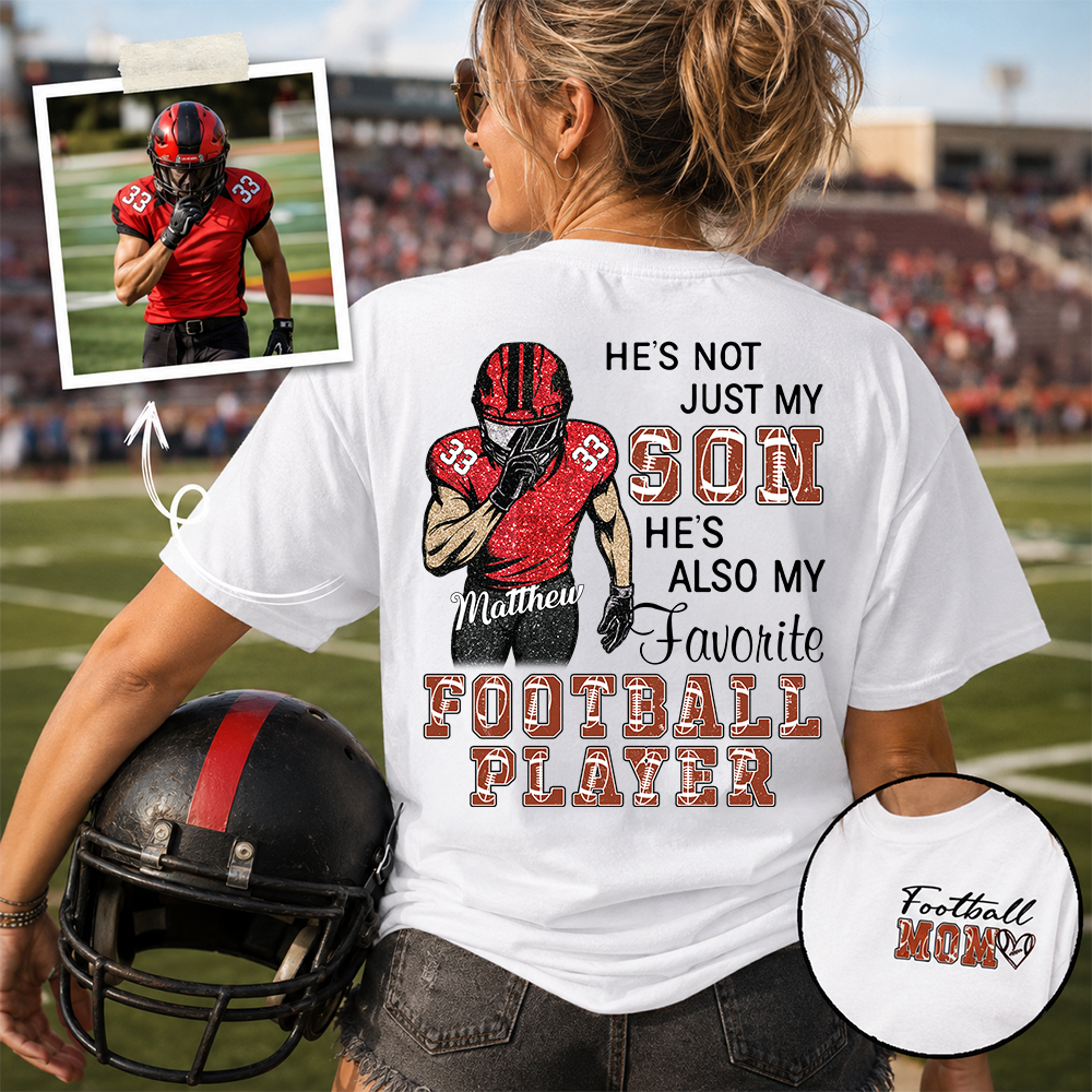 Custom Football Mom Shirt, Game Day Gift L0411 Hv01