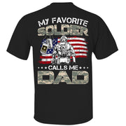 My Favorite Soldier Call Me Dad Mom Custom Shirt Proud Army Military Family Shirt US Army Graduration Shirt Big Day Shirt H2511 Trna