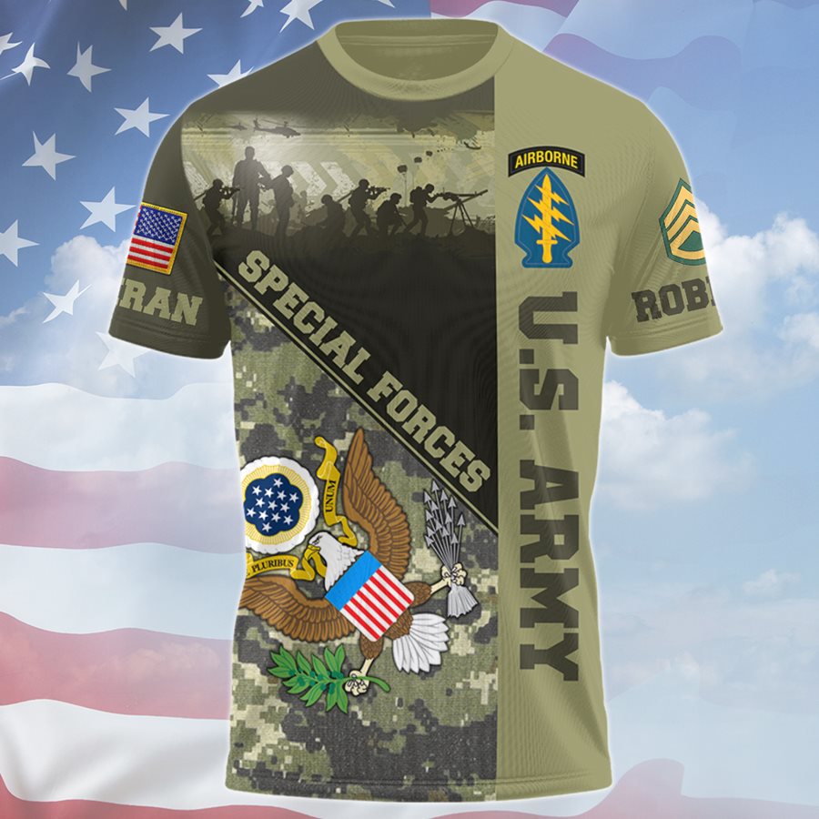 Veteran All Over Printed Shirts Polo for Men Military Polo Shirt Veterans Day Gifts USA Soldier Shirt H2511 Trna