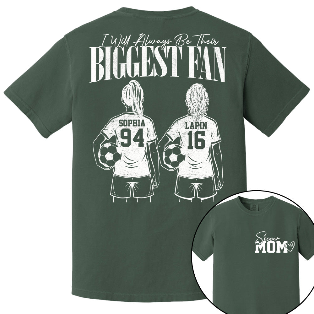 I'll Always Be Your Biggest Fan - Washed Tee Retro Bootleg Shirt For Soccer Players T24