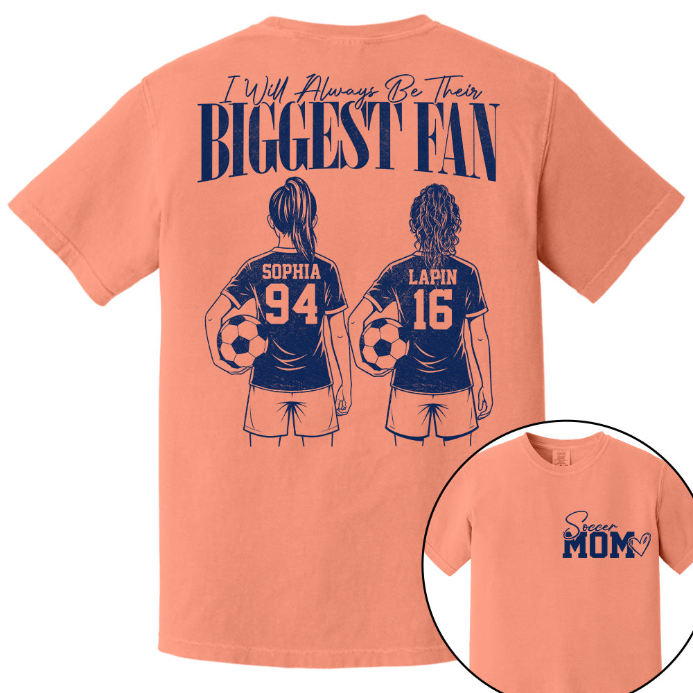 I'll Always Be Your Biggest Fan - Washed Tee Retro Bootleg Shirt For Soccer Players T24
