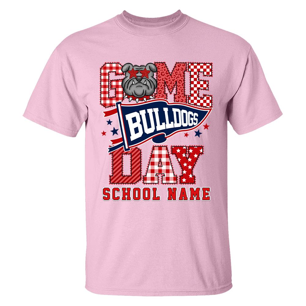 Custom School Mascot Game Day Shirt , School Spirit L0411 Hv01