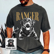 Custom Photo Dog Dad Shirt Custom Photo and Name Pet Shirt, Cat Dad Shirt, Dog Dad Father's Day Gifts, Father's Day Gift For Husband Vh01 