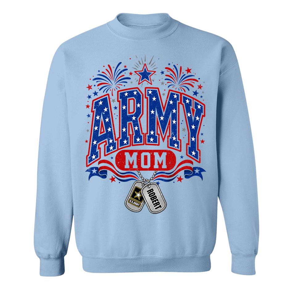 4TH July Army Mom Custom Shirt For Proud Military Mom Aunt Sister Grandma Shirt H2511 Trna