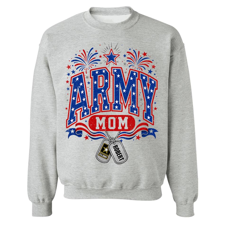 4TH July Army Mom Custom Shirt For Proud Military Mom Aunt Sister Grandma Shirt H2511 Trna