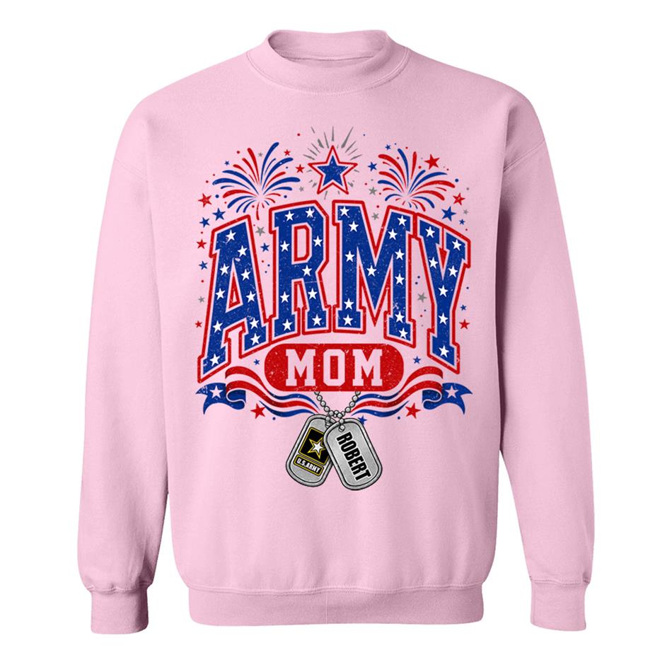 4TH July Army Mom Custom Shirt For Proud Military Mom Aunt Sister Grandma Shirt H2511 Trna