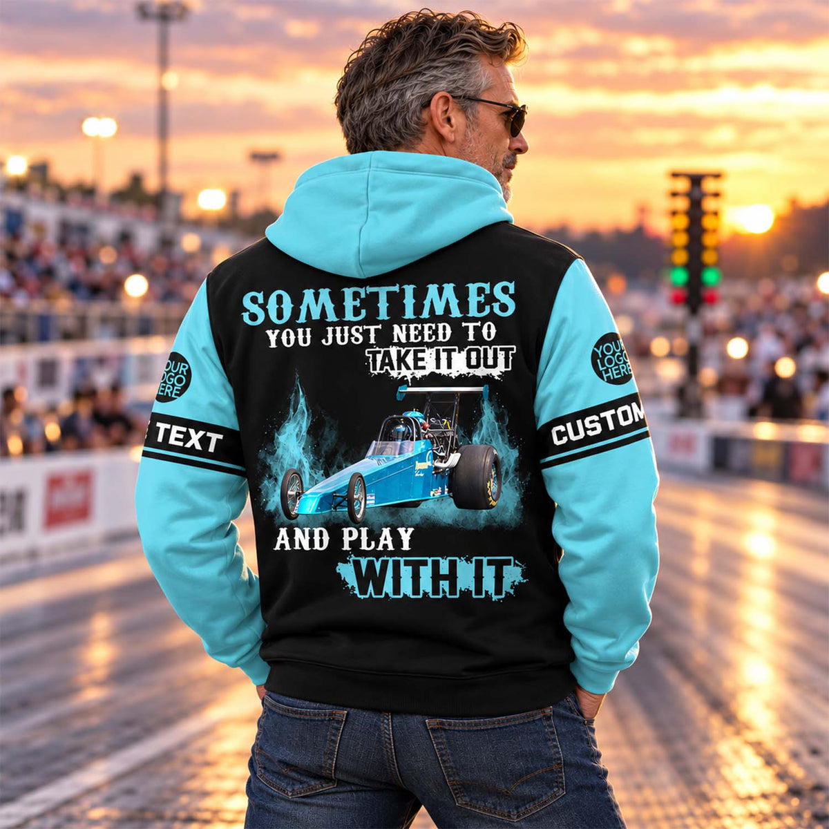 Take It Out & Play - Personalized Drag Racing Photo All Over Print Shirts - Gift For Racing Fans A2110 Pt99 KL07