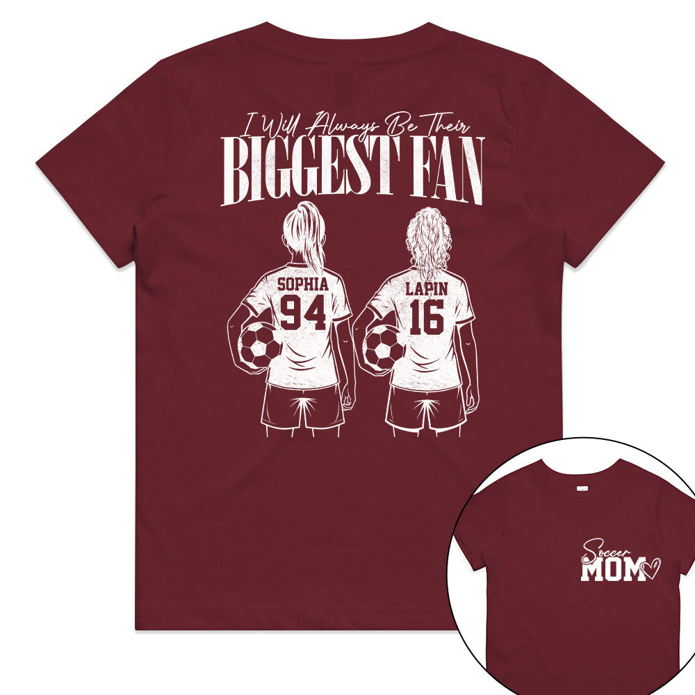 I'll Always Be Your Biggest Fan - Washed Tee Retro Bootleg Shirt For Soccer Players T24
