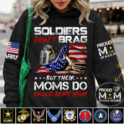 Soldiers Dont Brag But Their Moms Do Proud Army Mom Custom Shirt For Proud Military Moms Wives Sisters Grandmas Shirt H2511 Trna