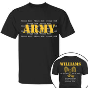 Army Proud Mom Custom Shirt For US Military Families Military Loved Ones Shirt Military Graduate Shirt H2511 Trna