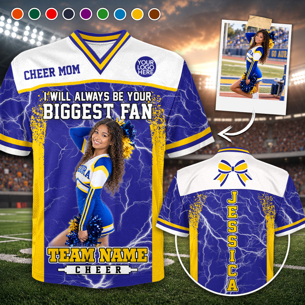 Custom I Will Always Be Your Biggest Fan Shirt,  Cheerleader Gift, Cheer Competition Shirt L0411 Hv01