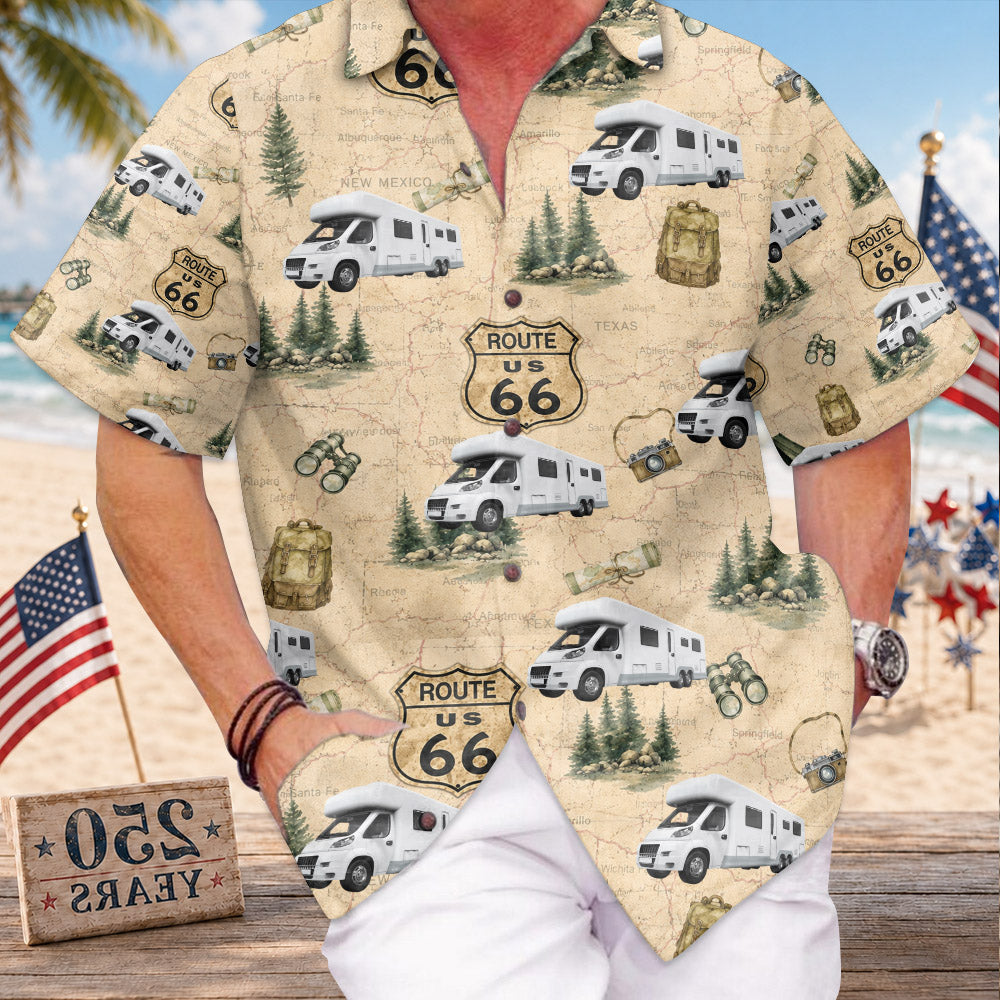 Home is Where I Park It, Personalized Camping Car Photo Hawaiian Shirt, Gift For Camping Lovers Friends Family MI209 Nh00