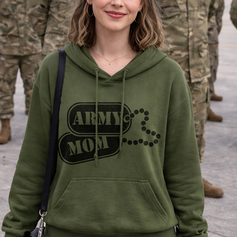 Proud Army Mom Military Family Shirt Personalize with any Military Branch and for Any Member H2511